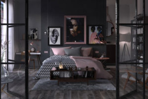 اللون الرمادي الأنيق في ديكورات غرف النوم الحديثة