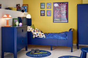     تتميز غرف الأطفال في ايكيا بألوانها الساحرة