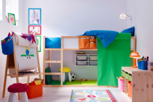 غرف اطفال ايكيا حديثة بألوان ساحرة