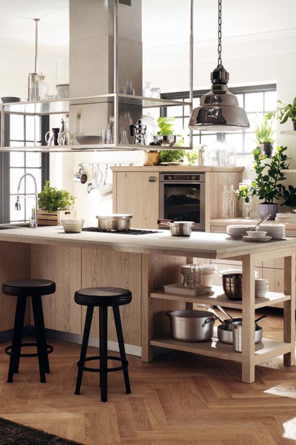 مطابخ خشبية ومطابخ مودرن من تصاميم مطابخ Scavolini Kitchens