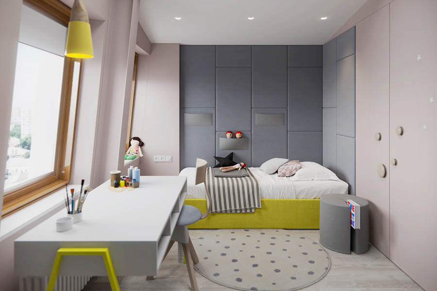 غرف نوم اطفال حديثة وتصميمات ديكور جديدة لغرف الاطفال